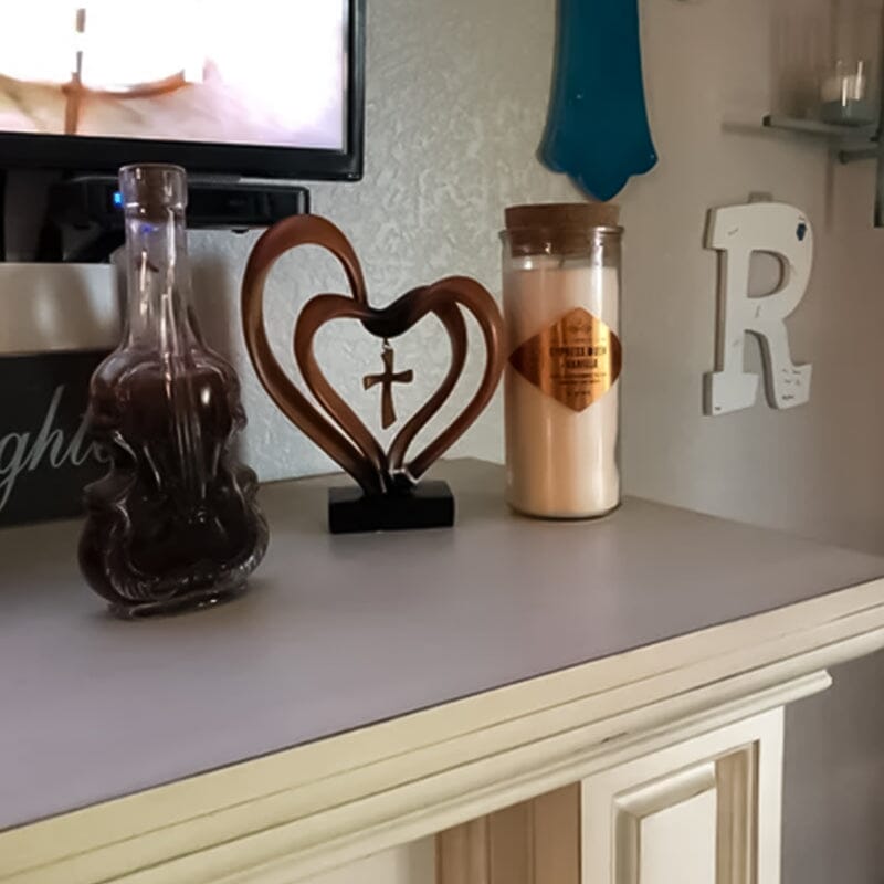 Pasen Jezus verstrengelde harten Kruis（Dit is een voorverkoopproduct en de voorverkooptijd is 7 dagen）