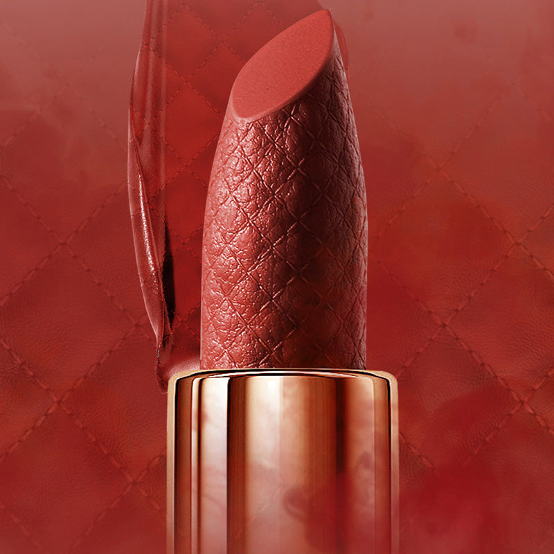 Fluwelen matte lippenstiftset met glamourketting zakje