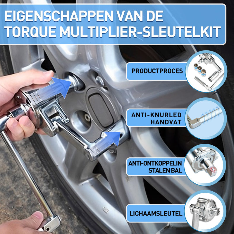 Momentvermenigvuldigersleutelset