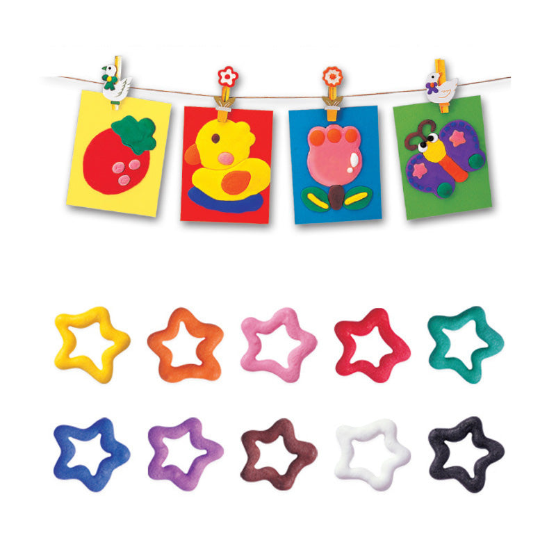 DIY Bubble Popcorn-tekenpennen (6 stuks)