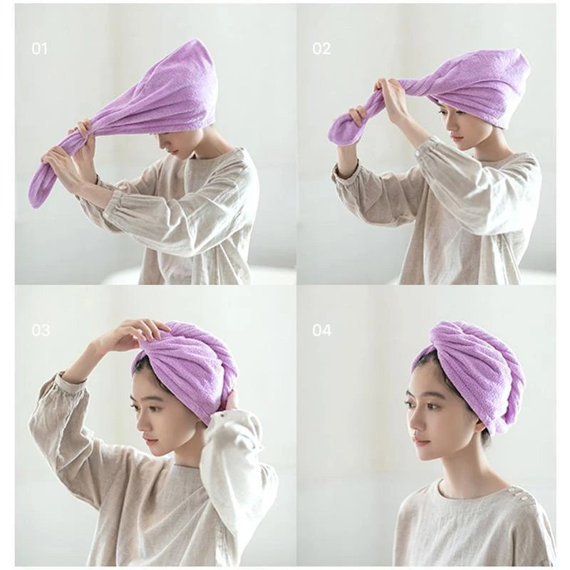 Snelle magische haardroge doek