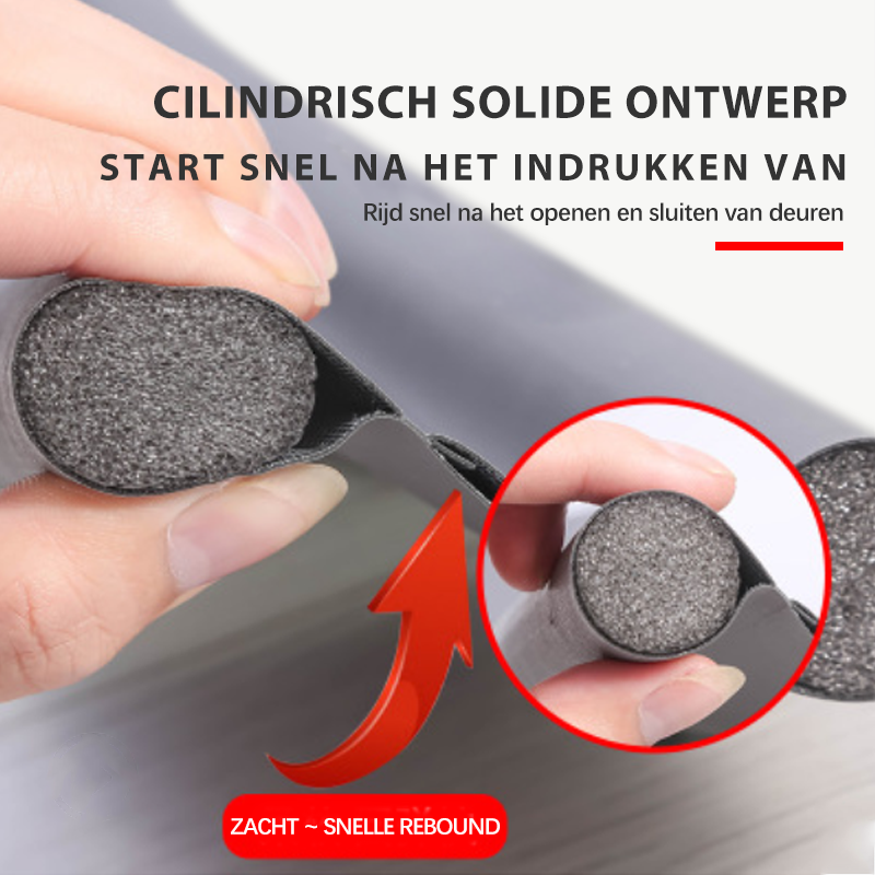 Geluids- en ongedierte isolatie Waterdichte afdichtingsstrip