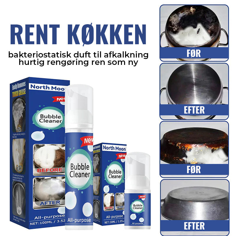 Schuimende reiniger voor zware olievlekken