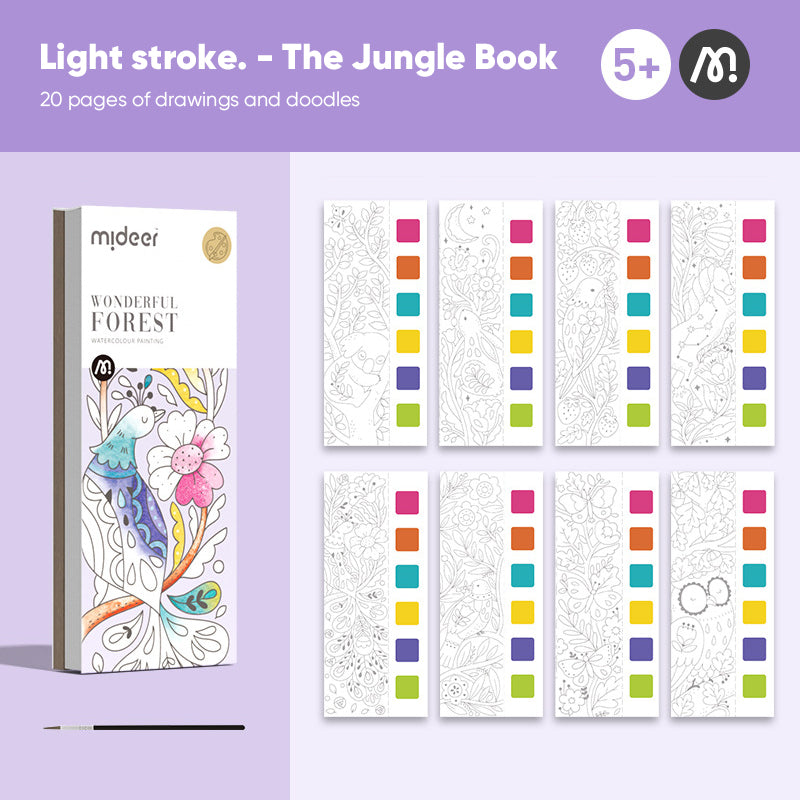 Pocket aquarel schilderen boek