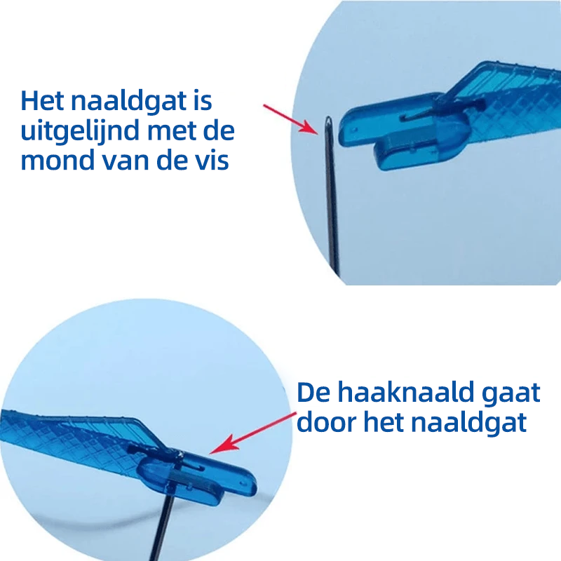 Naaldinrijger van het type vis