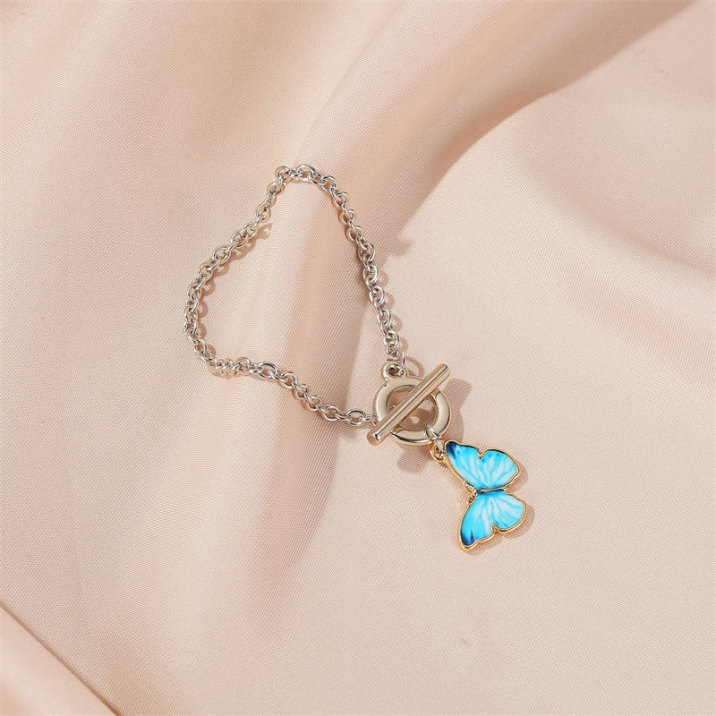 Armband met gradiënt vlinder