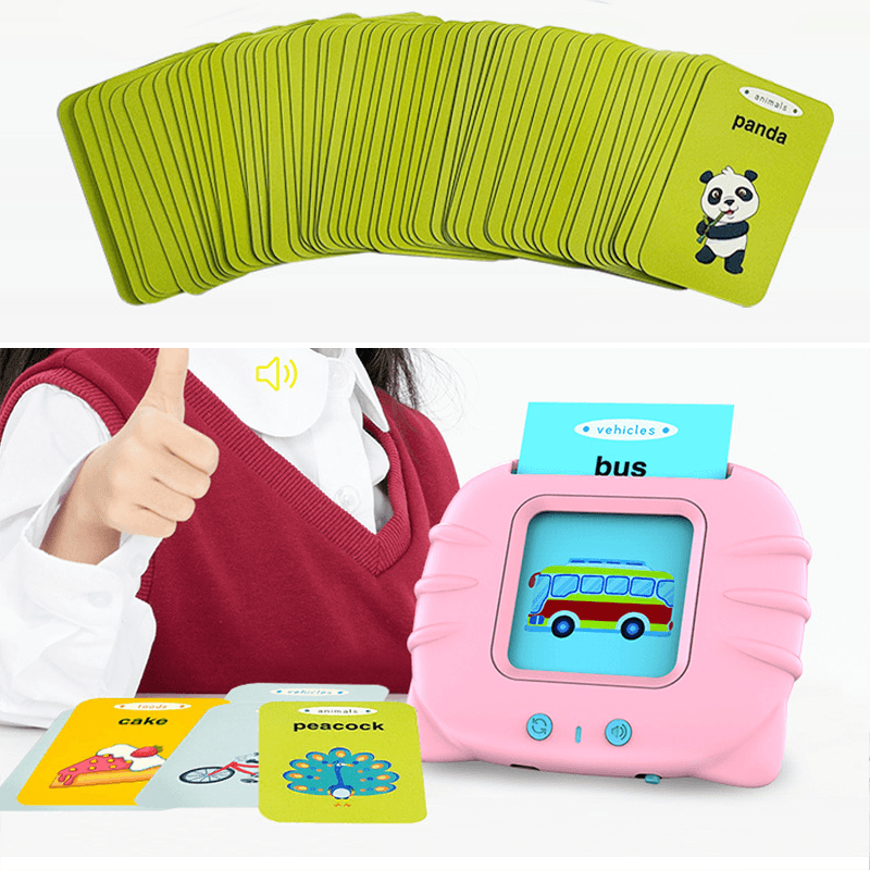 Engels sprekende Flashcards-luidspreker voor peuters