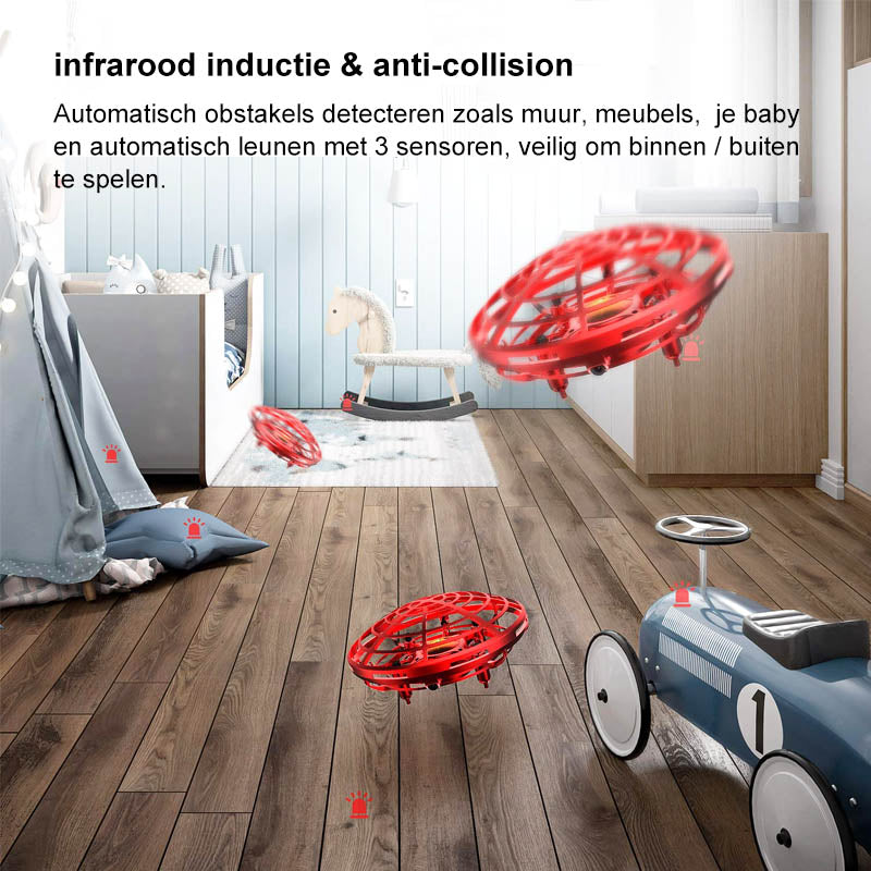 Mini UFO-inductievliegtuig