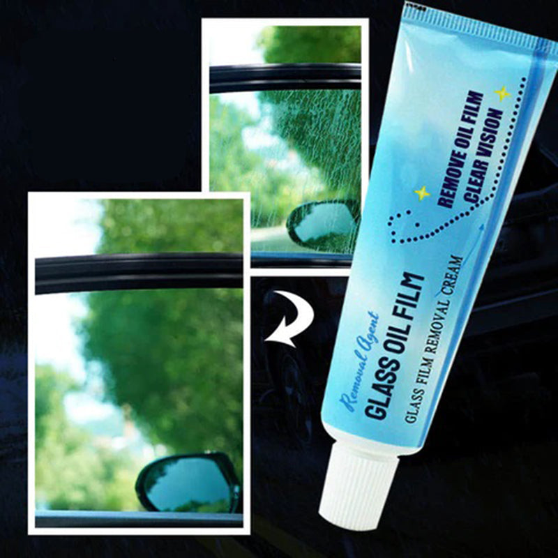 Auto glas olie film reiniger