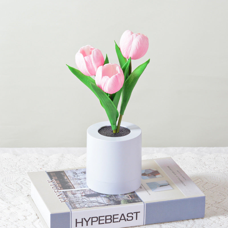 LED oplaadbaar tulp nachtlampje