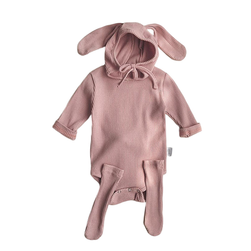 Bunny oren babybody met lange mouwen