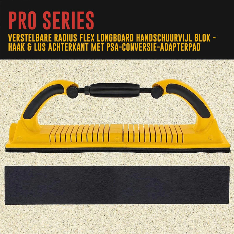 Verstelbare Longboard handschuurvijlblok handslijpmachine