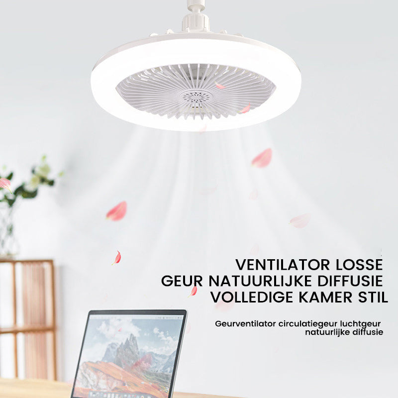 2-in-1 LED-ventilatorlamp voor aromatherapie