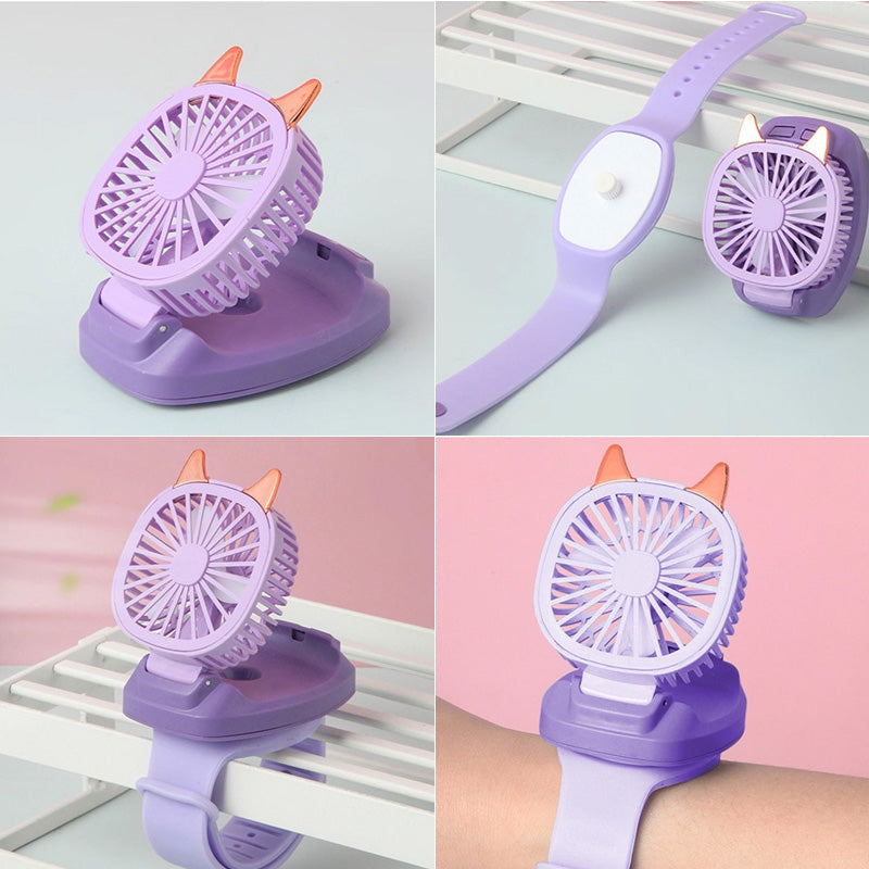 Draagbare pols horloge ventilator
