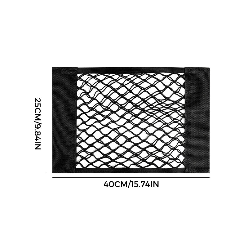 Plastic zak met opbergtas (met plakband)