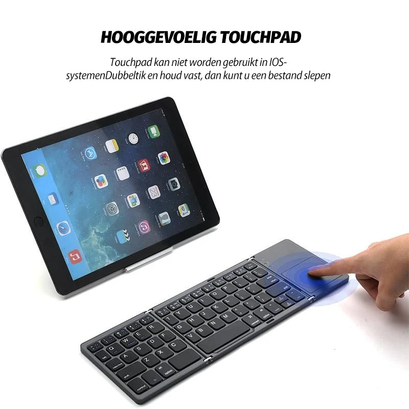 Finebay™Draadloos Bluetooth opvouwbaar toetsenbord