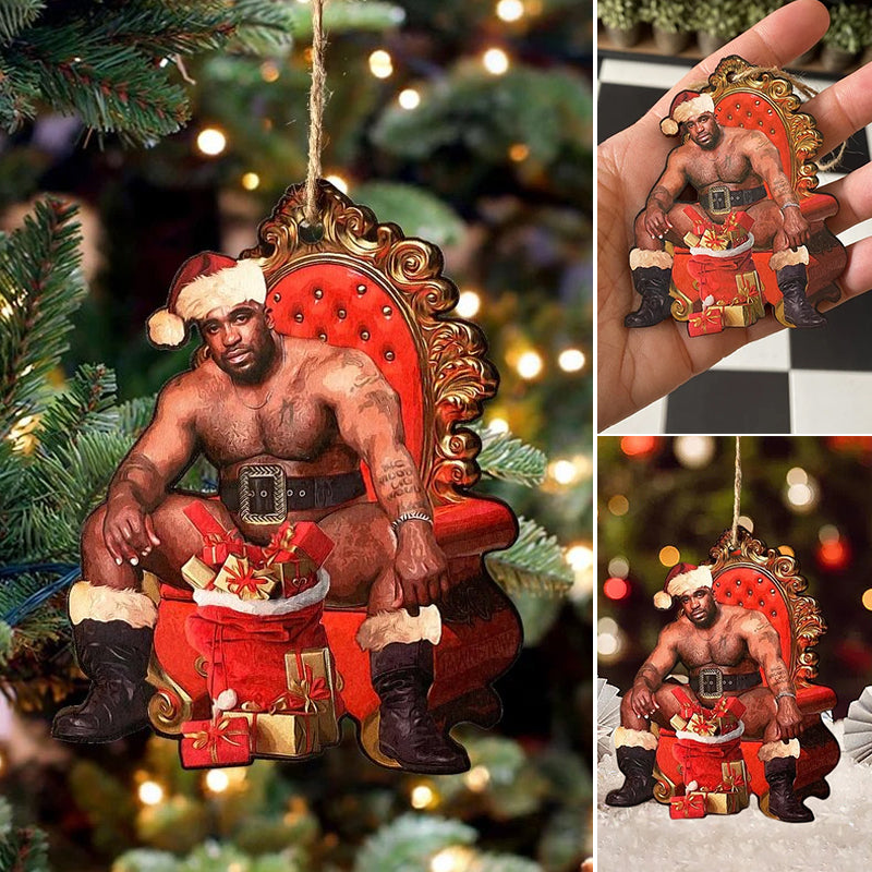Barry houten Meme Kerst Ornament