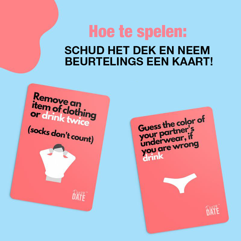 Dizzy Date - Het kaartspel voor koppels