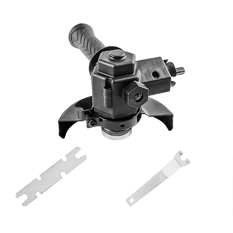 Elektrische boormachine met variabele haakse slijper