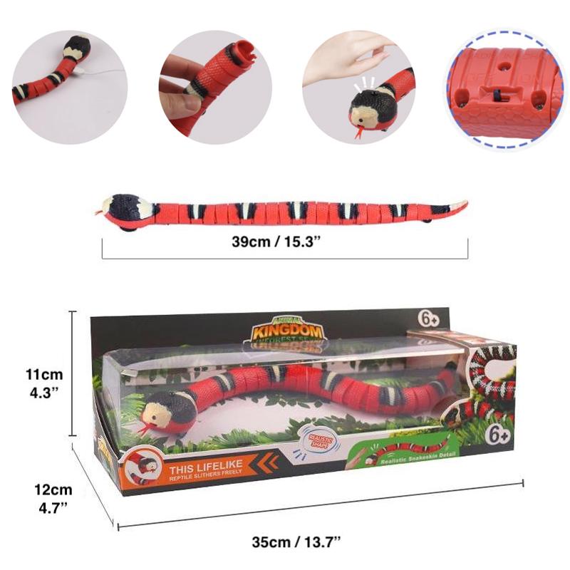 Oplaadbare Smart Sensing Interactieve Snake speelgoed