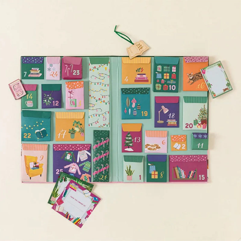 De adventskalender van de boekenliefhebber