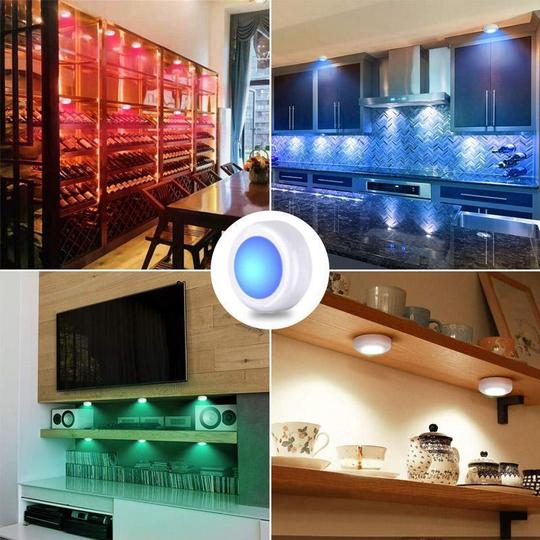 Op afstand bedienbaar, kleur veranderend nachtlampje