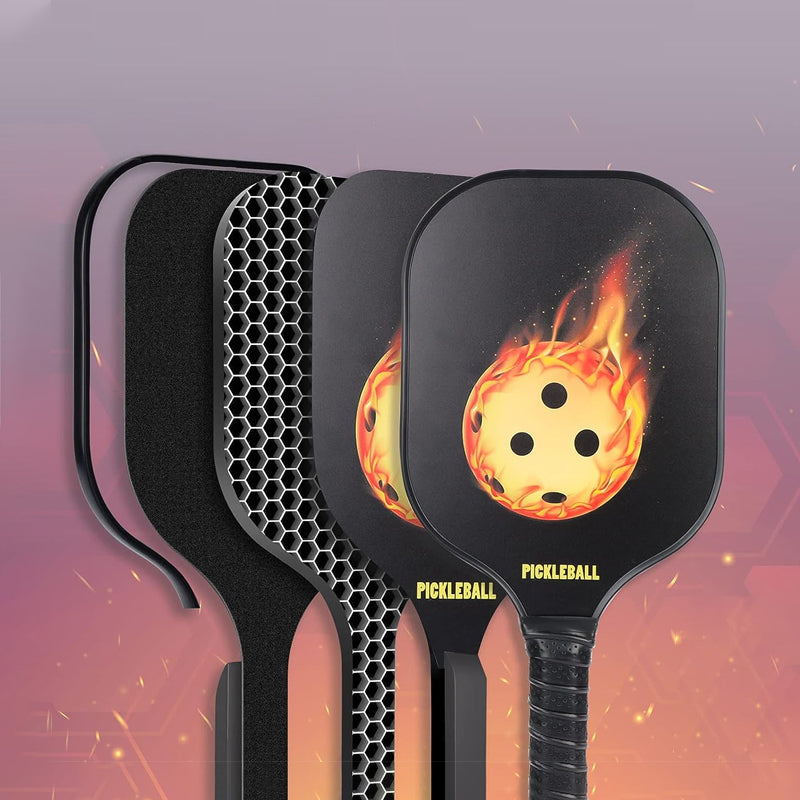 Nieuwe glasvezel pickleball paddle-set