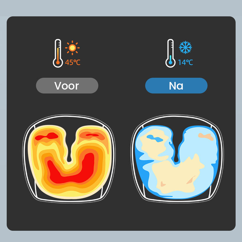 Koel autostoelkussen Geventileerd kussen