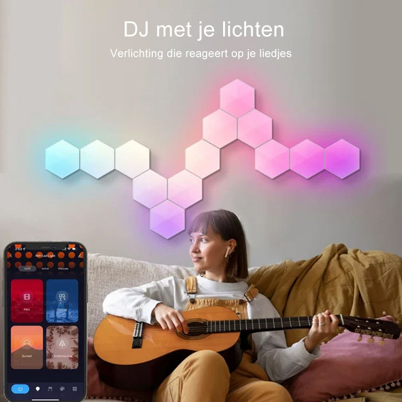 DIY modulair Quantum nachtlampje