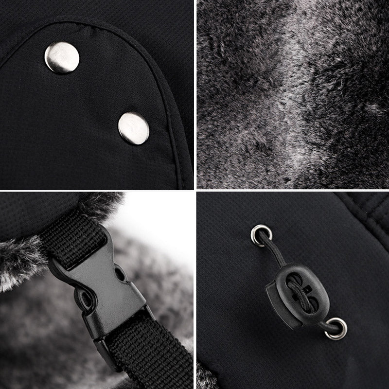 Unisex winddichte muts voor oor- en gezichtsbescherming