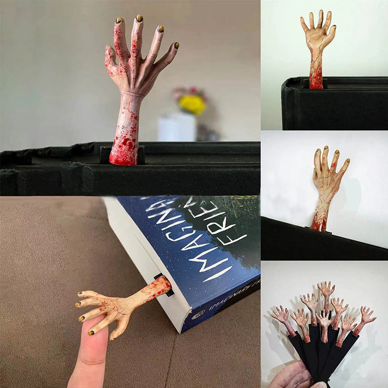 Halloween Ornamenten Enge Hand Bladwijzer
