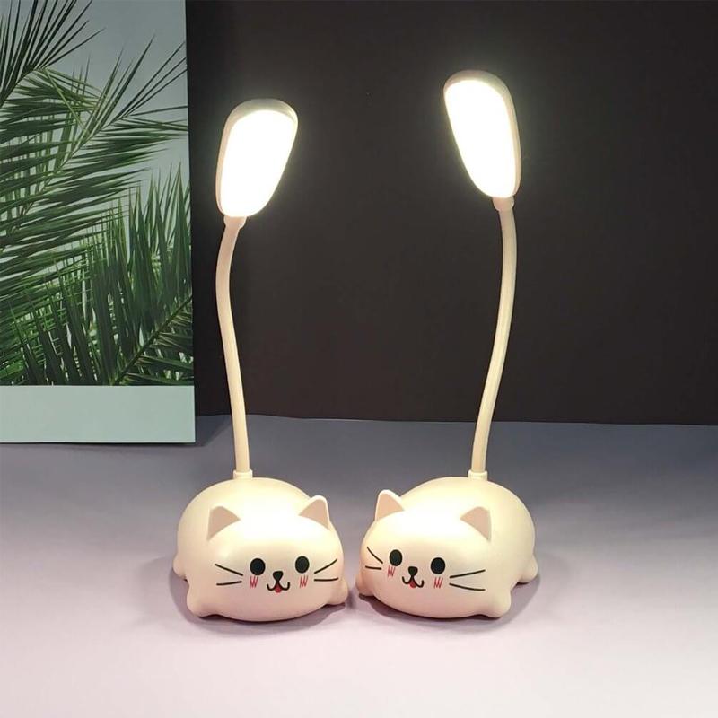 Cartoon kat LED bureaulamp