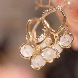 Producten Lelietje-van-dalen Opaal Oorbellen