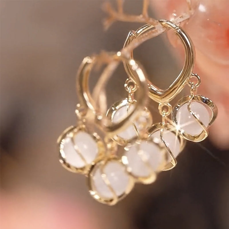 Producten Lelietje-van-dalen Opaal Oorbellen