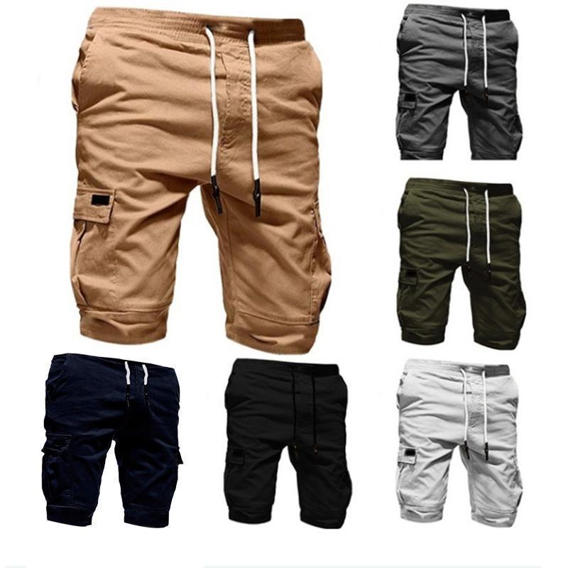 Losse shorts voor heren met grote zakken