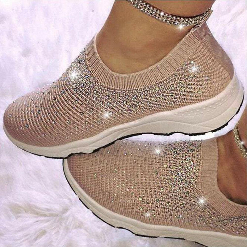 kristallen sneakers