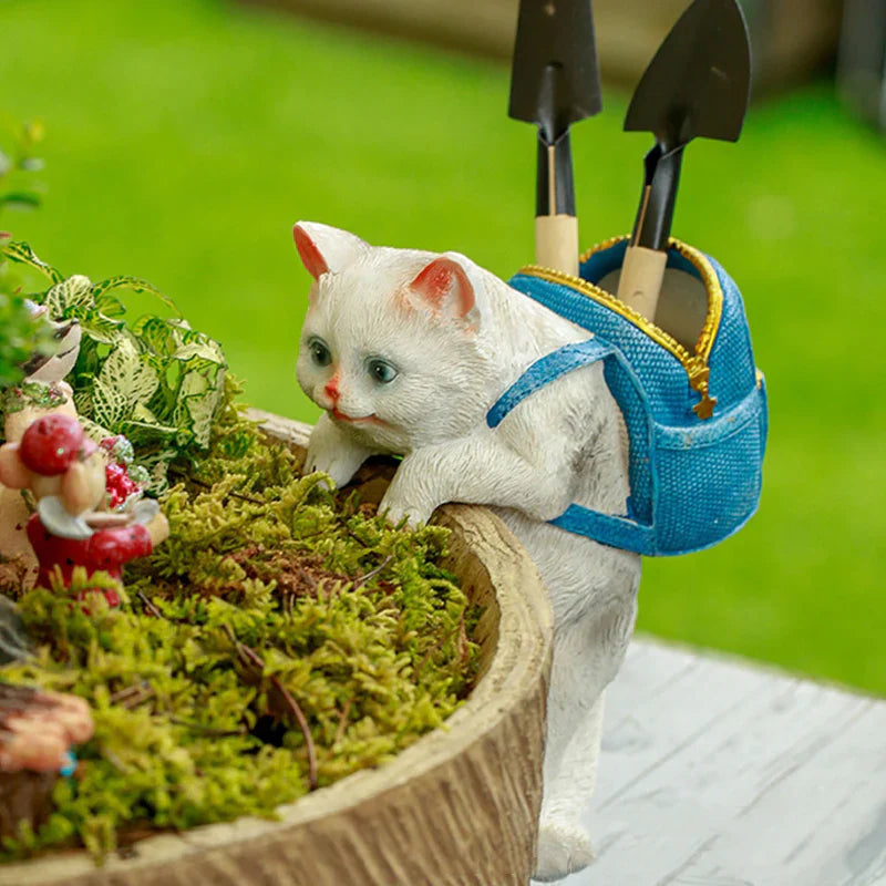 Prachtig creatief tuin ornament