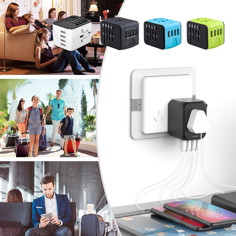 Universele Smart Travel Adapter spannings omvormer