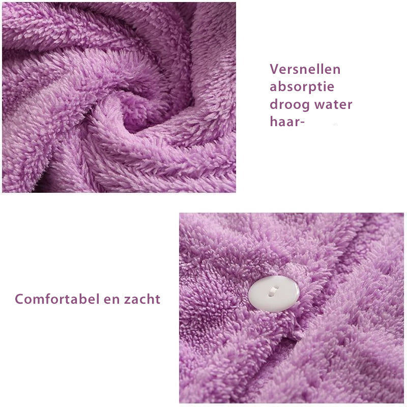 Snelle magische haardroge doek