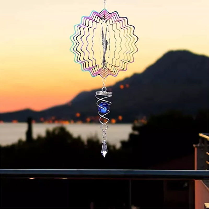 Kolibrie hangende windspinner