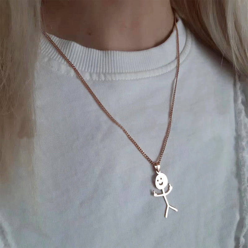 Grappige Krabbel Ketting