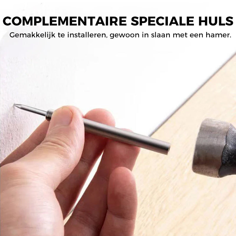 Dubbelkoppige plintdraad naadloze spijker