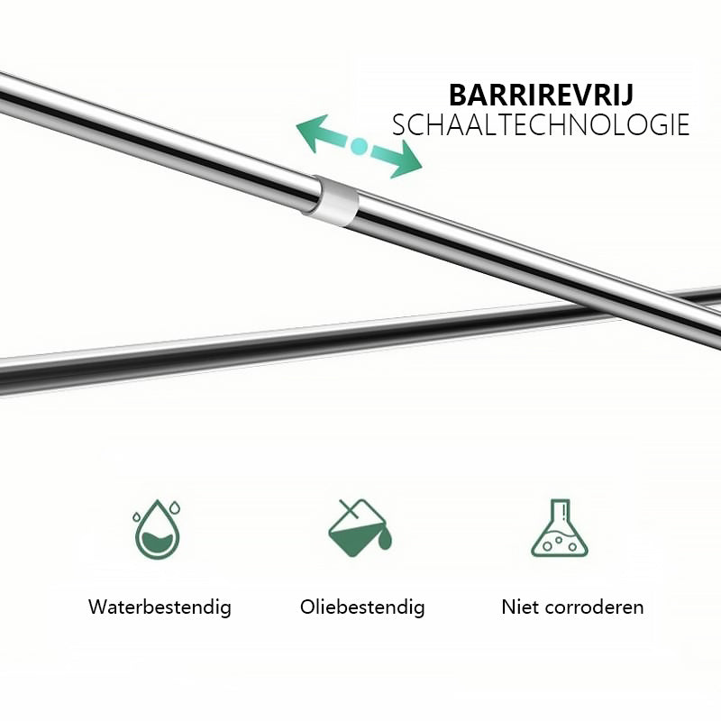 Telescopische kledingstang