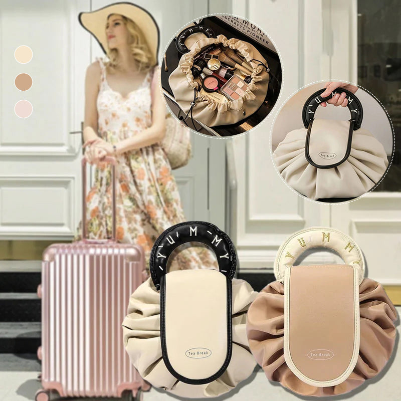 Trekkoord luie make-up handtas