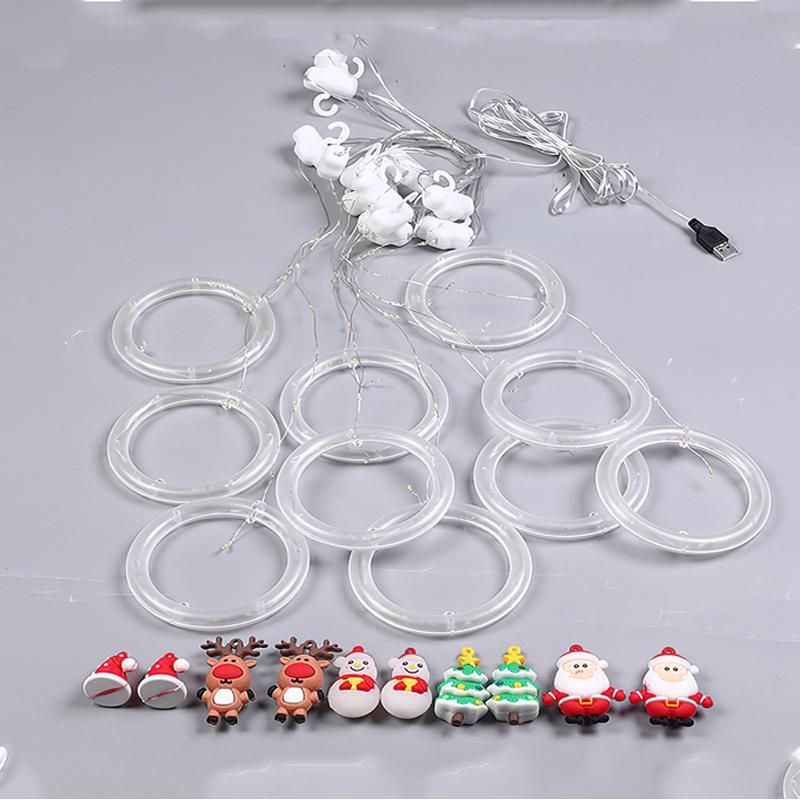 (🎅Early Xmas Sale🎅) Kerst LED Gordijn String Light