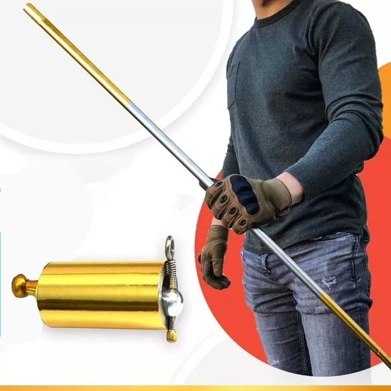 Telescopische stok in de zak