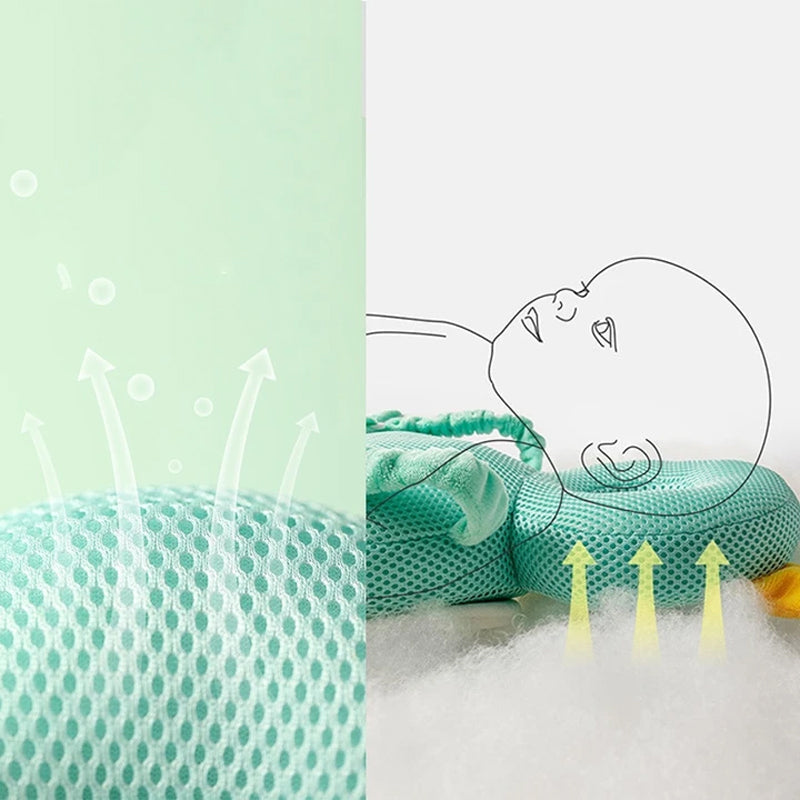 Anti-val hoofdbeschermingskussen voor baby's