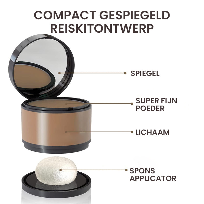 Instant haarschaduwpoeder