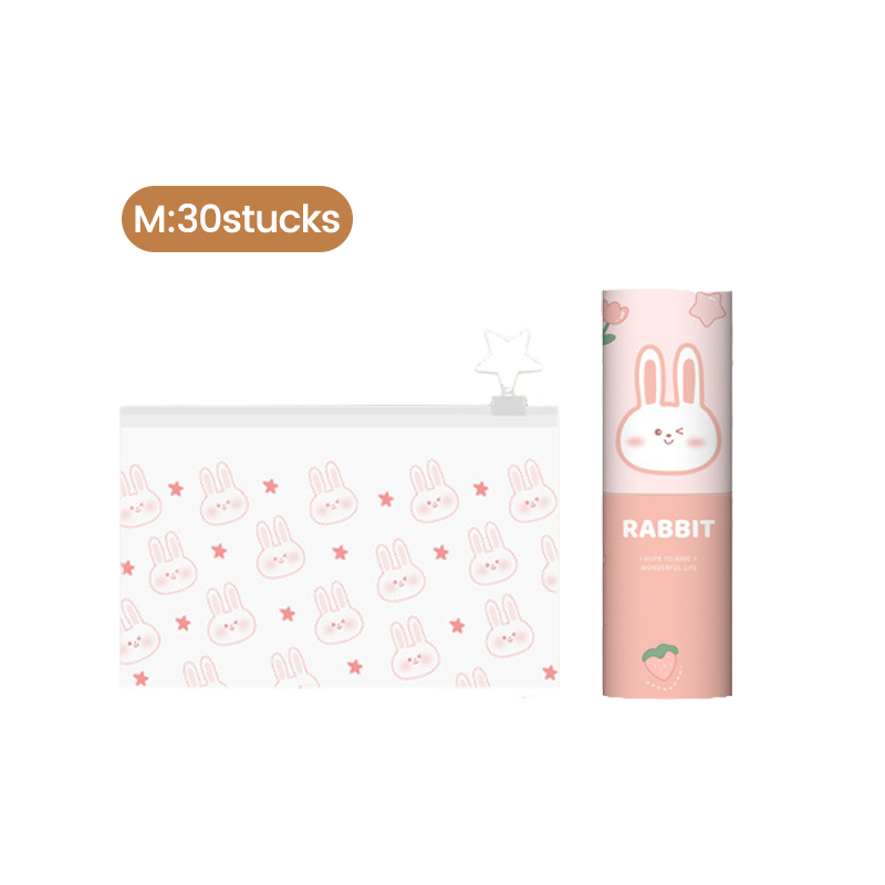 Multifunctionele plastic zak met ritssluiting