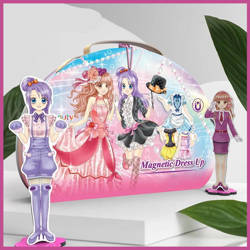 Magnetisch aankleedspel voor meisjes